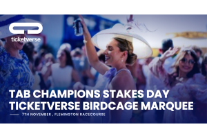 Ticketverse Is hosting a private Birdcage Marquee this TAB Champions Stakes Day 2026